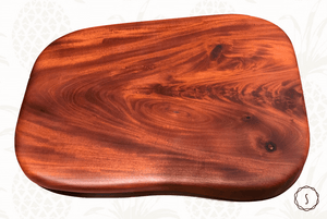 Mahogany Cutting Board 10" x 10" - Sheraw Designs