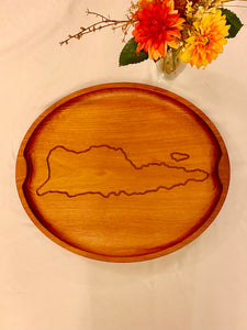 Island Elegant Serving Tray