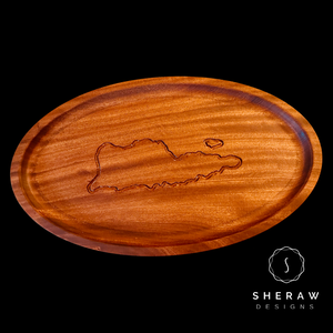 Island Elegant Oval Charcuterie Tray